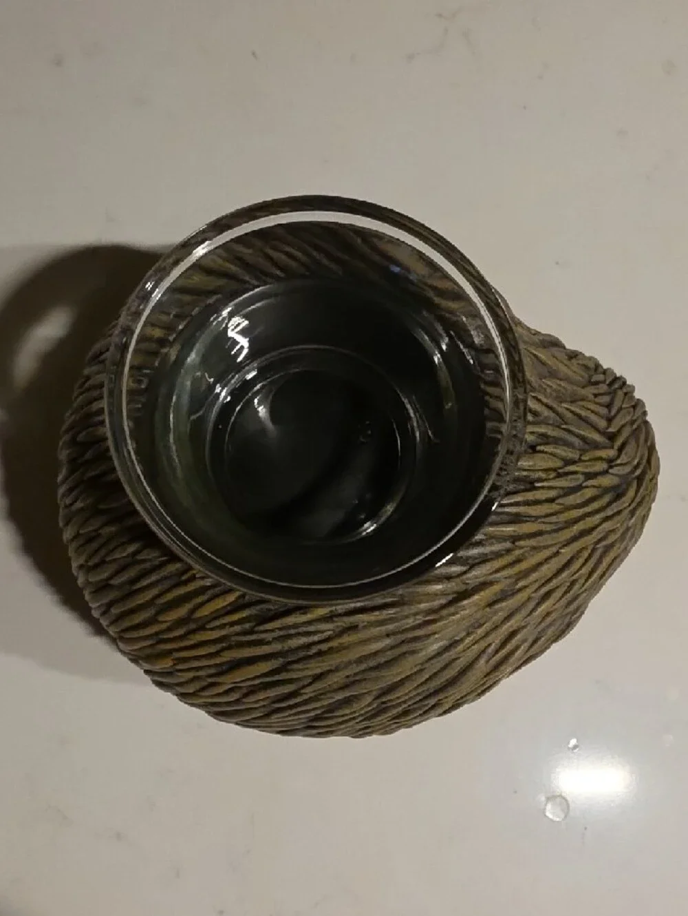 PartyLite Brown Hedgehog Tea Light Candle Holder - Picture 5 of 13
